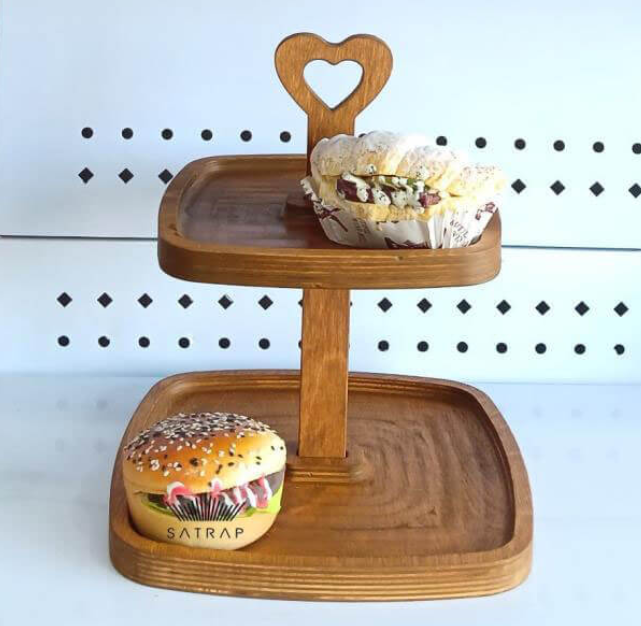 خرید شیرینی خوری دو طبقه قیمت عمده